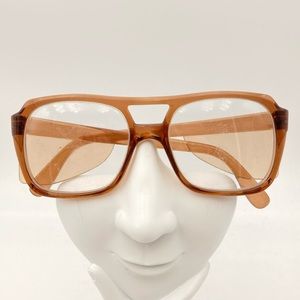 Vintage Titmus Brown Aviator Sunglasses Frames